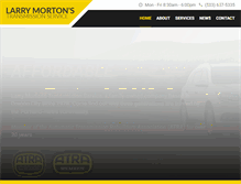 Tablet Screenshot of mortontransmissions.com